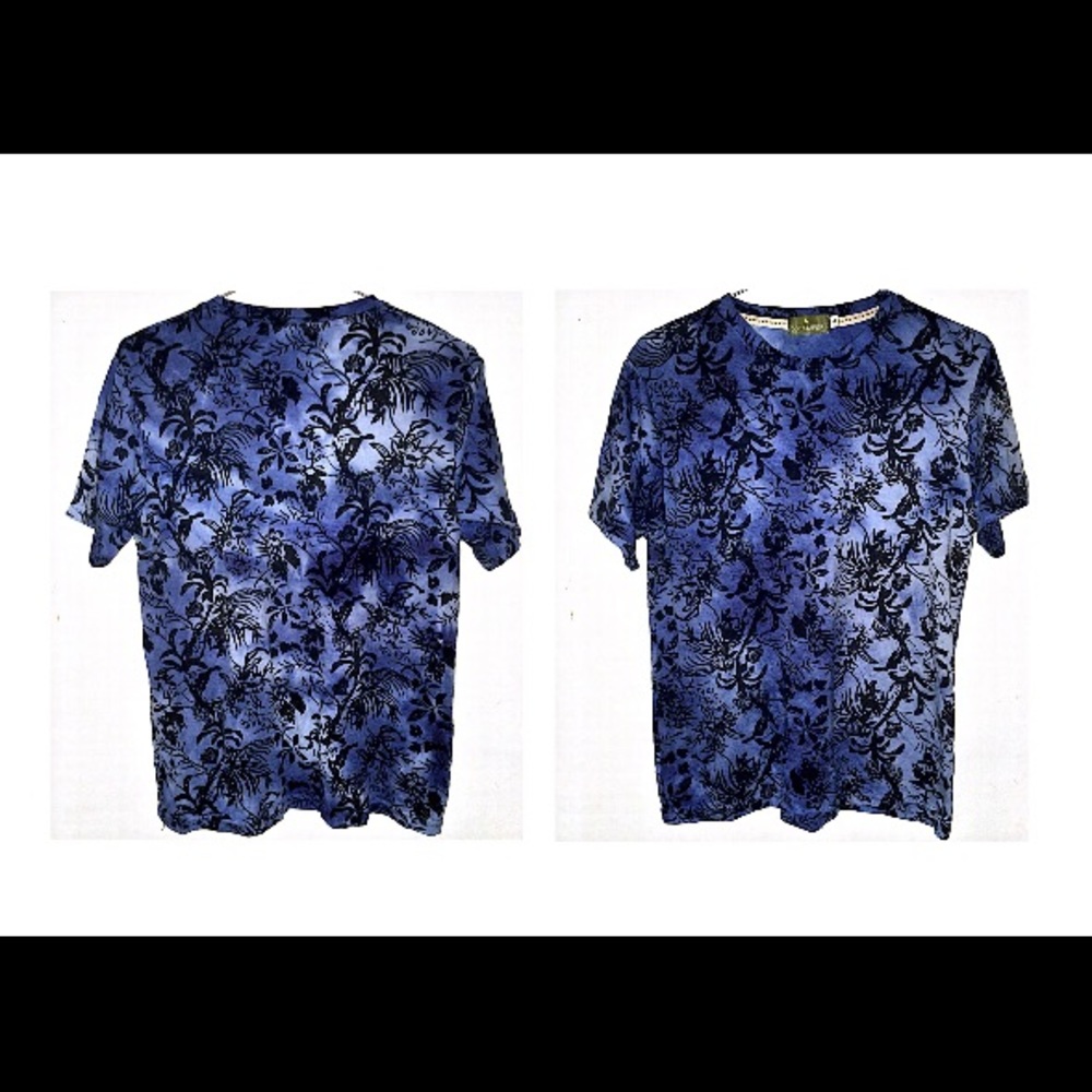 Blue Coco Republic Summer Tshirt SMALL